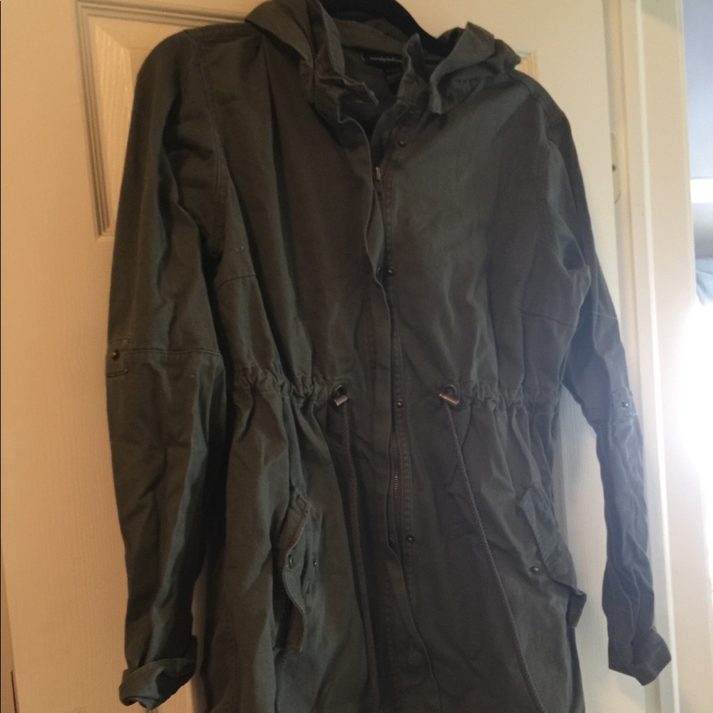 Maternity jacket. Cargo style